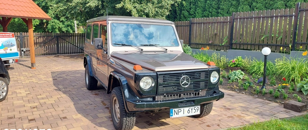 Mercedes-Benz Klasa G cena 69000 przebieg: 233500, rok produkcji 1986 z Ryn małe 92